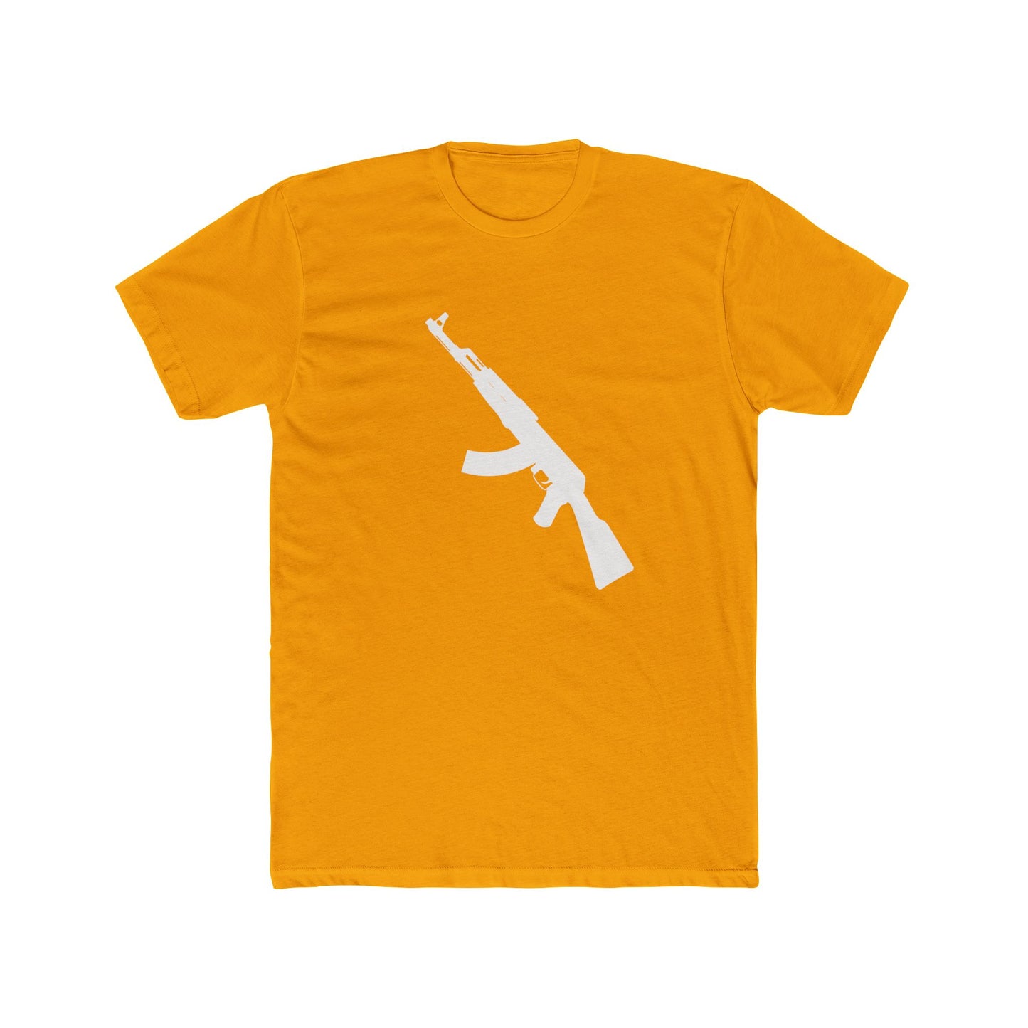Ak-47 Cotton Crew Tee Yellow