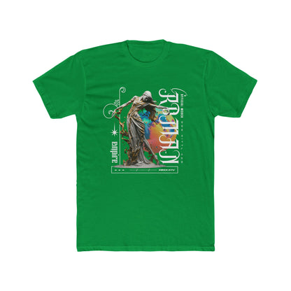 Roman Empire Cotton Green Crew T-Shirt