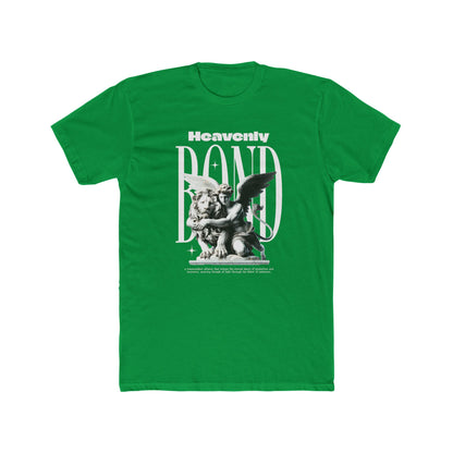 Heavenly Bond Cotton Green Crew T-Shirt