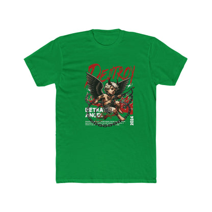 Destroy Cotton Green Crew T-Shirt