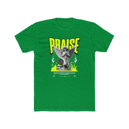 Praise Cotton Green Crew T-Shirt