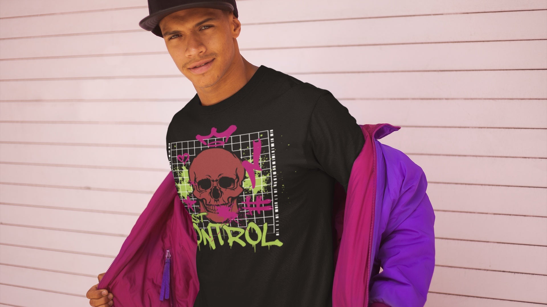 Boy Wearing Ogeez teez Control Cotton Crew T-Shirt