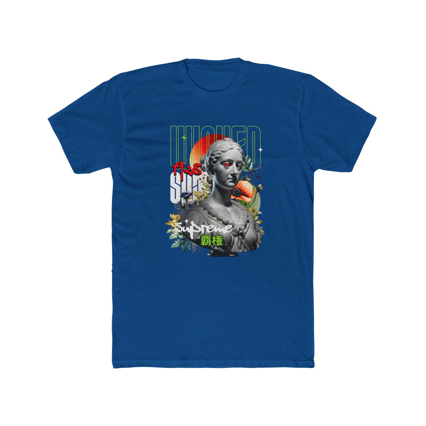 Wicked Cotton Blue Crew T-Shirt
