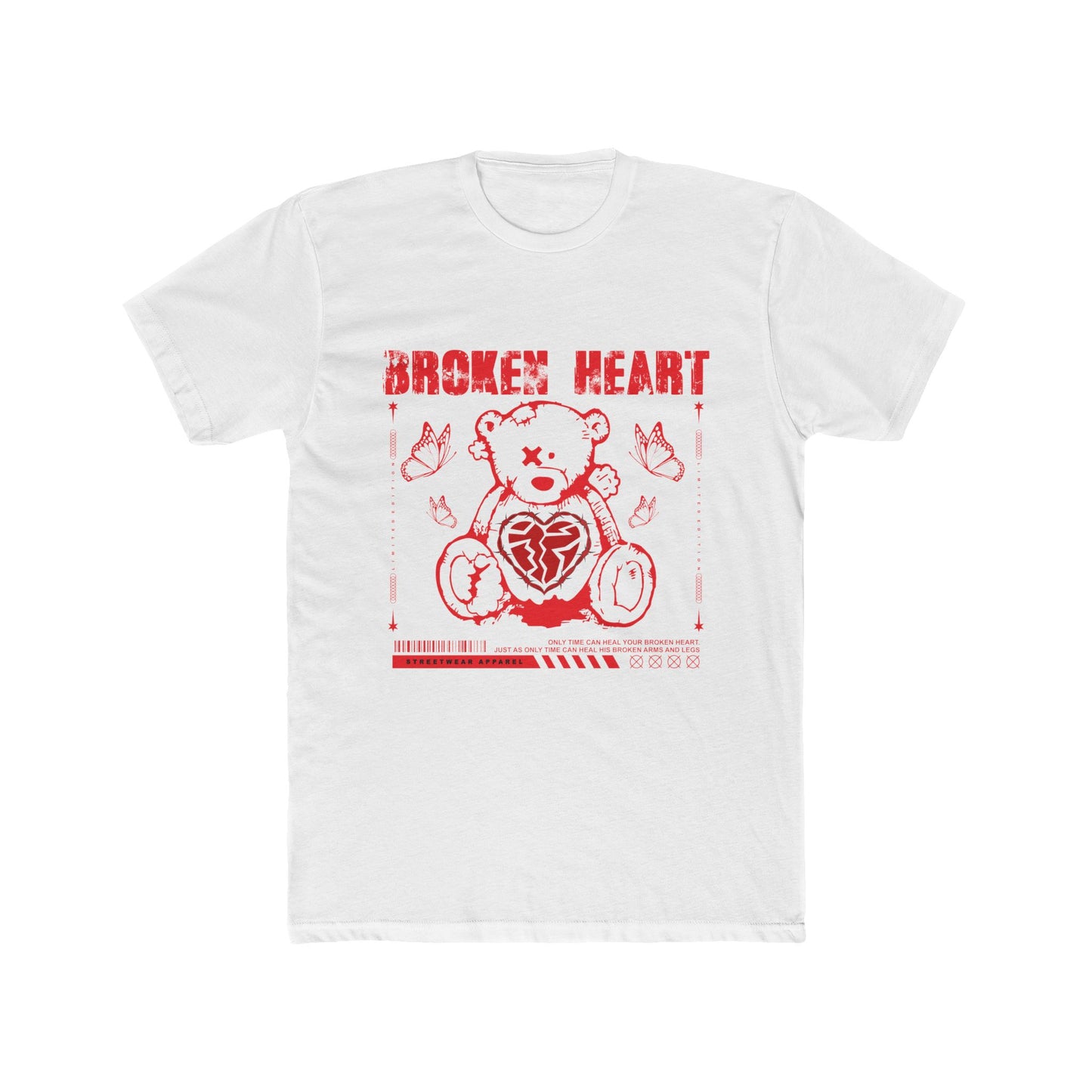 Broken Heart Cotton Crew Tee