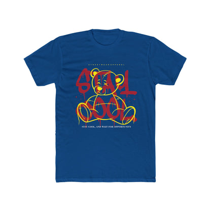 Stay Cool Cotton Blue Crew T-Shirt
