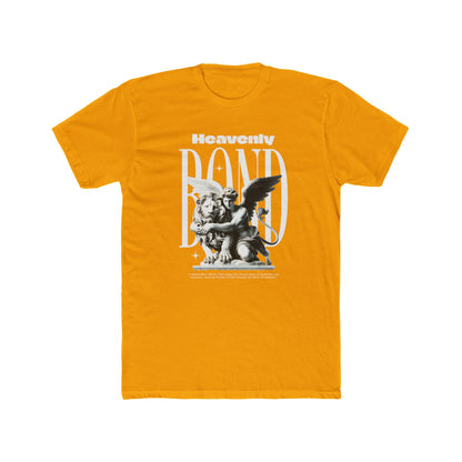 Heavenly Bond Cotton Yellow Crew T-Shirt