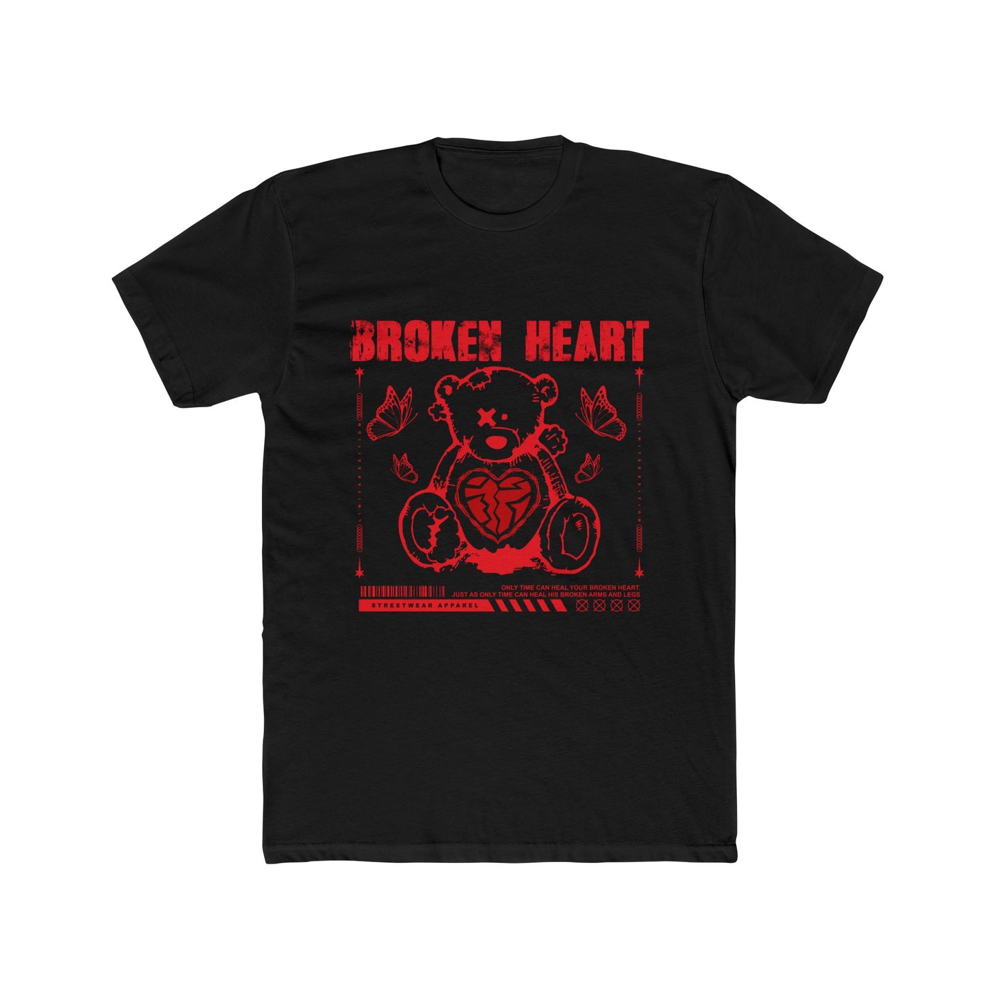 Broken Heart Cotton Crew Tee