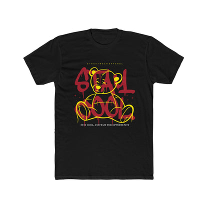 Stay Cool Cotton Black Crew T-Shirt