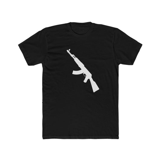Ak-47 Cotton Black Crew T-Shirt