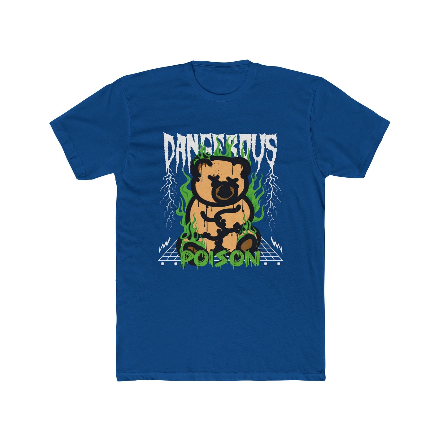 Dangerous Cotton Blue Crew T-Shirt