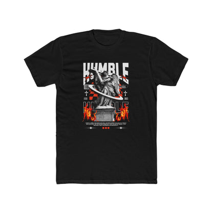 Humble Cotton Black Crew T-Shirt