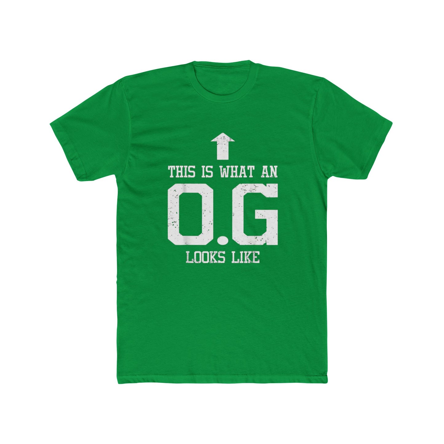 O.G Cotton Green Crew T-Shirt