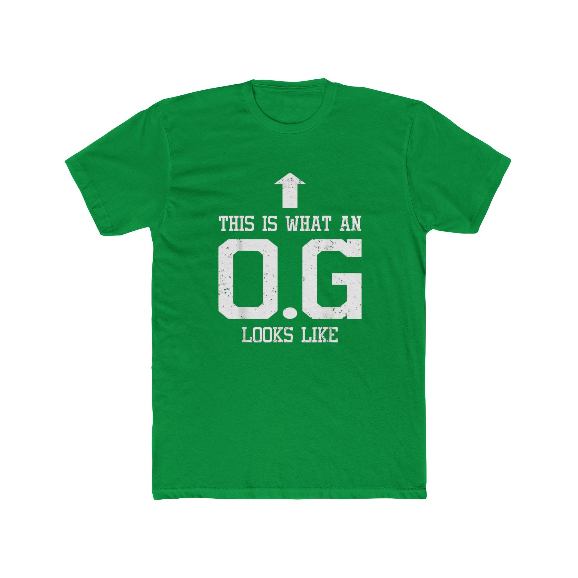 O.G Cotton Green Crew T-Shirt