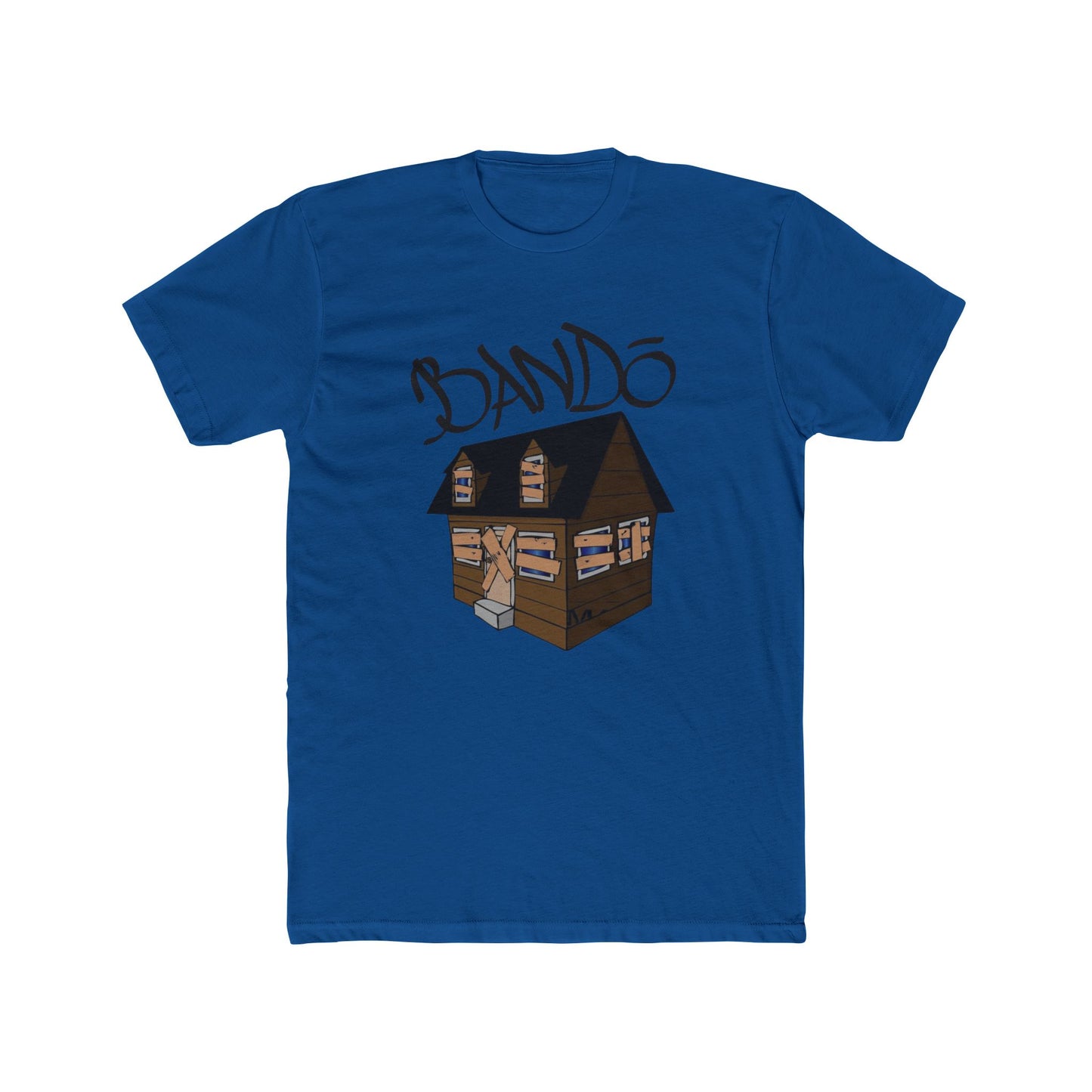 Bando Cotton Blue Crew T-Shirt
