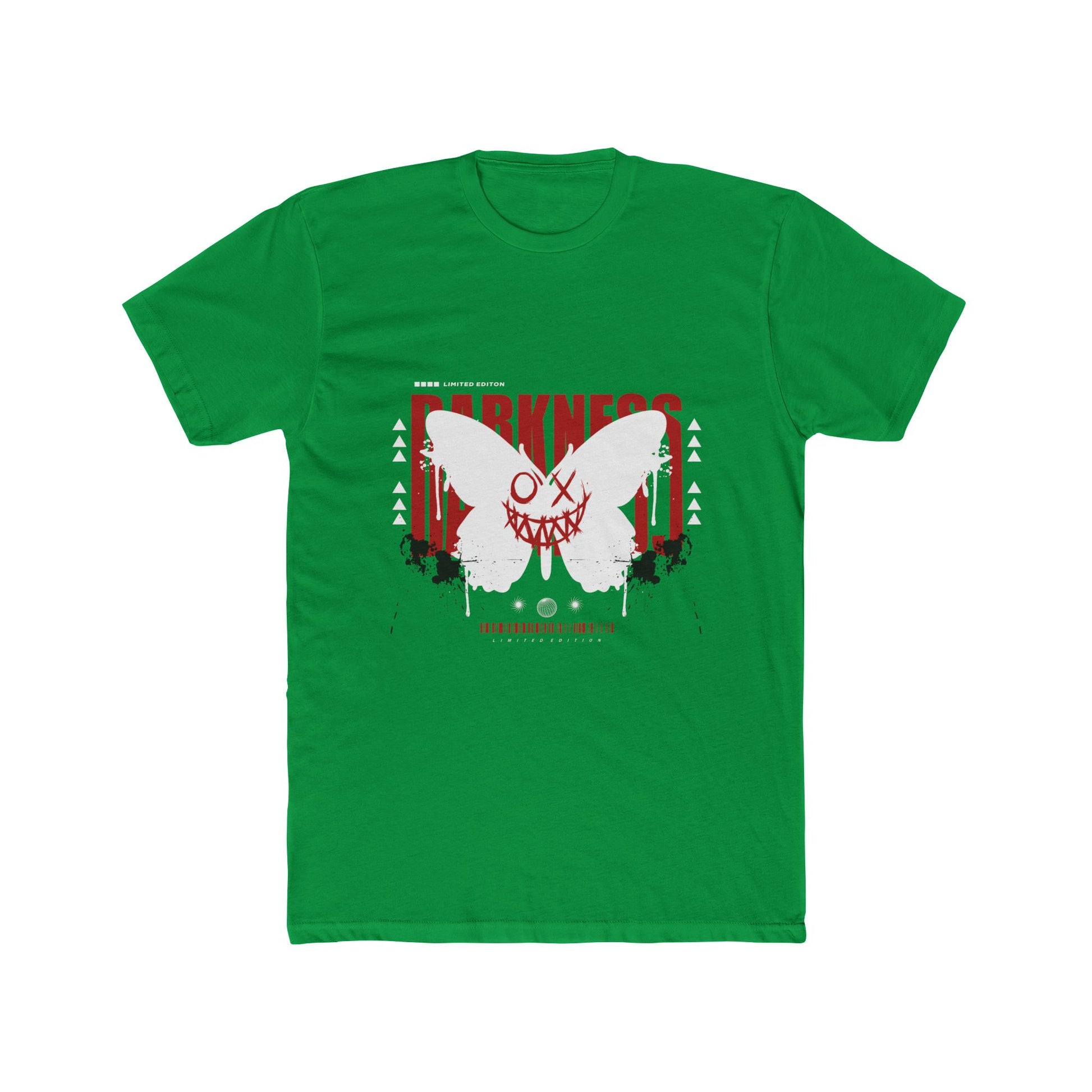 Darkness Cotton Green Crew T-Shirt