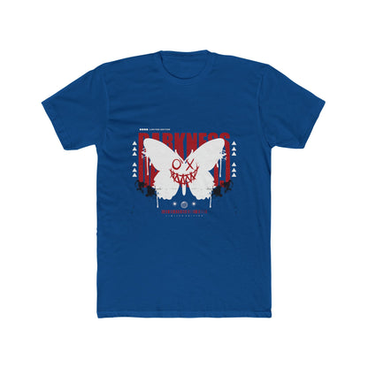 Darkness Cotton Blue Crew T-Shirt