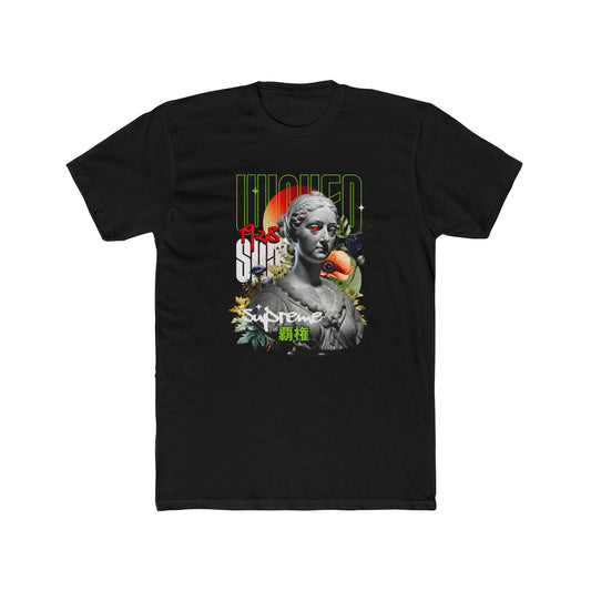 Wicked Cotton Black Crew T-Shirt