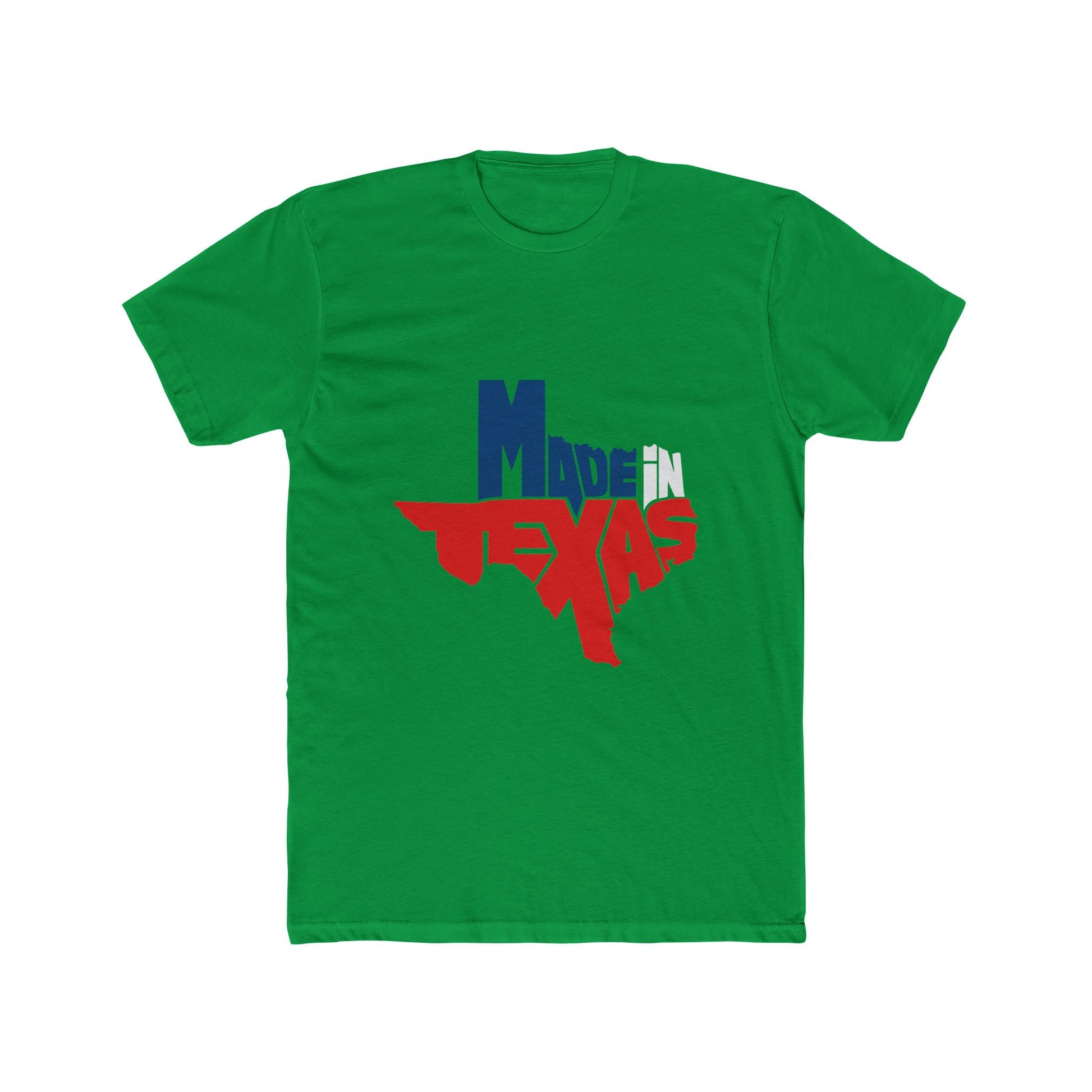 Texas Cotton Green Crew T-Shirt