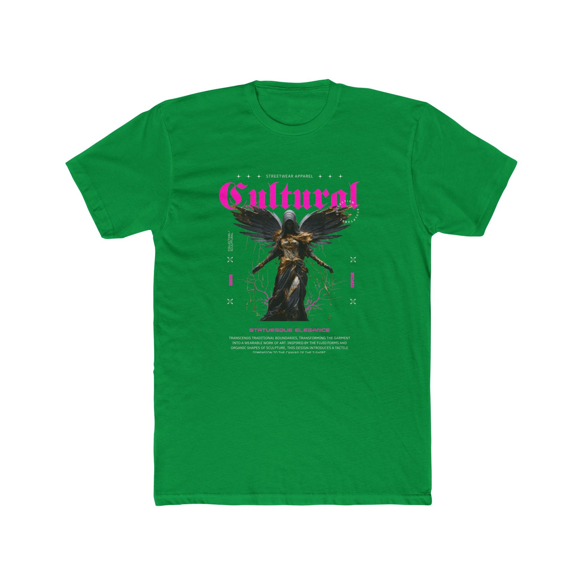 Cultural Cotton Green Crew T-Shirt