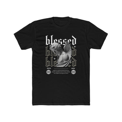 Blessed Cotton Black Crew T-Shirt