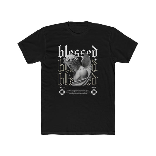 Blessed Cotton Black Crew T-Shirt