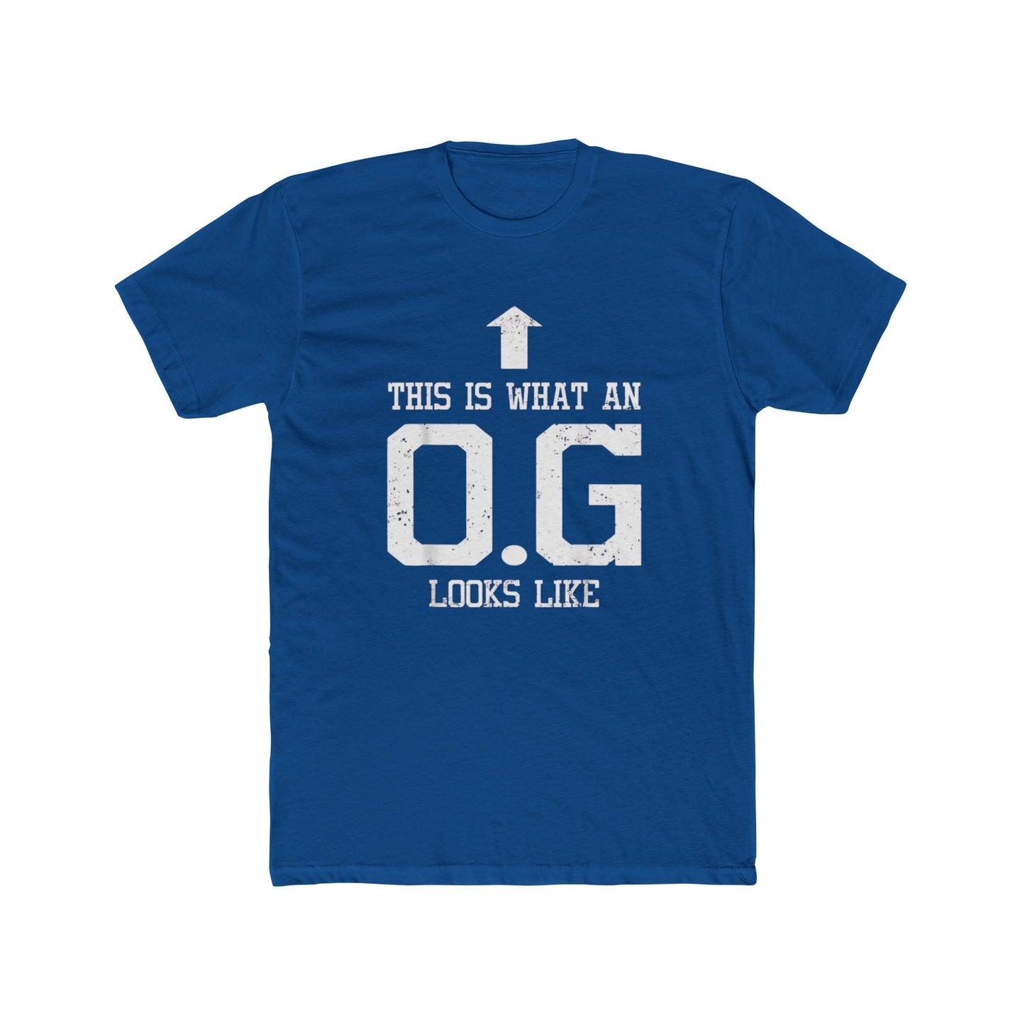 O.G Cotton Blue Crew T-Shirt