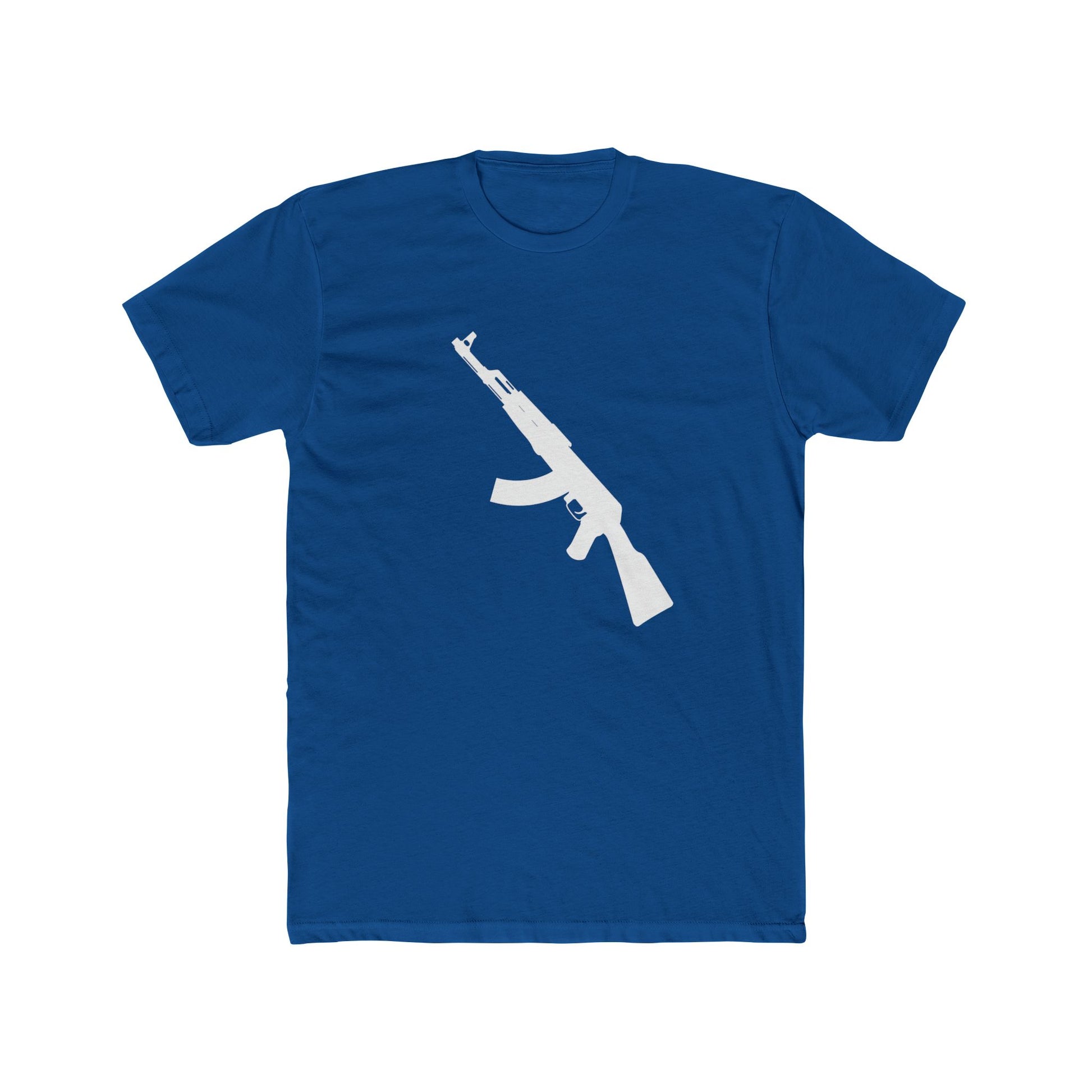 Ak-47 Cotton Crew Tee Blue