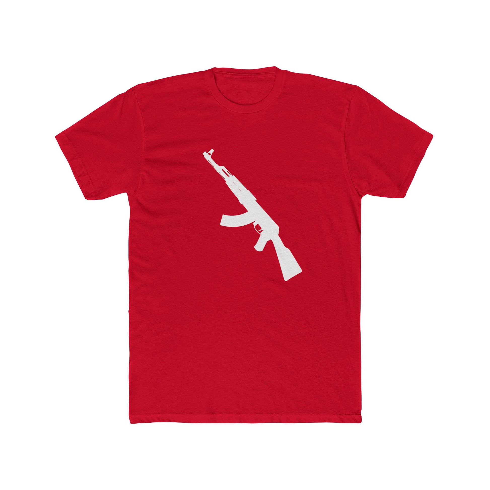 Ak-47 Cotton Crew Tee Red