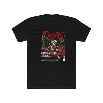 Destroy Cotton Black Crew T-Shirt