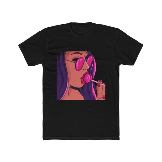 Bold Flavor Cotton Black Crew T-Shirt