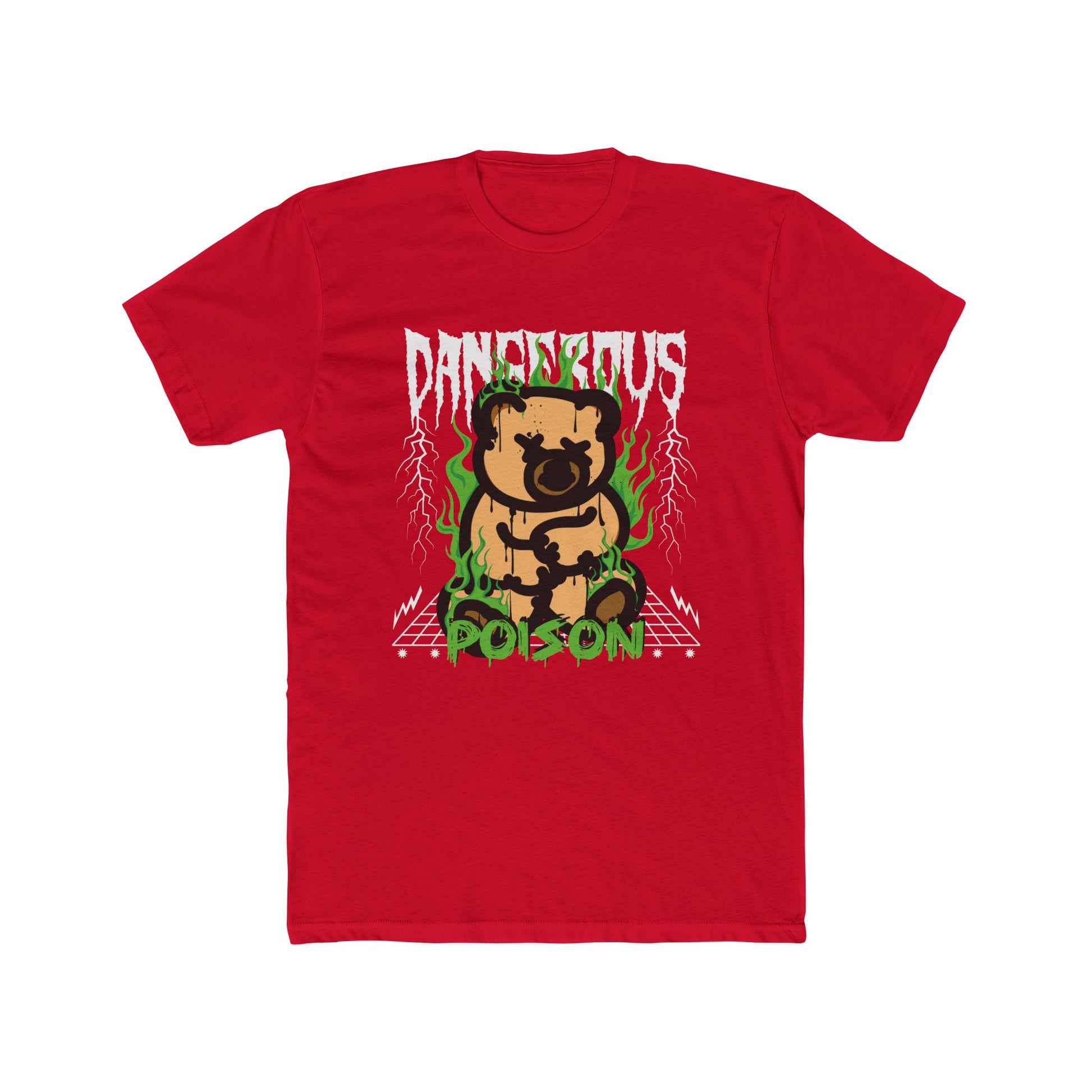 Dangerous Cotton Red Crew T-Shirt
