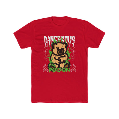 Dangerous Cotton Red Crew T-Shirt