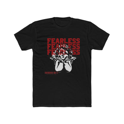 Fearless Cotton Black Crew T-Shirt