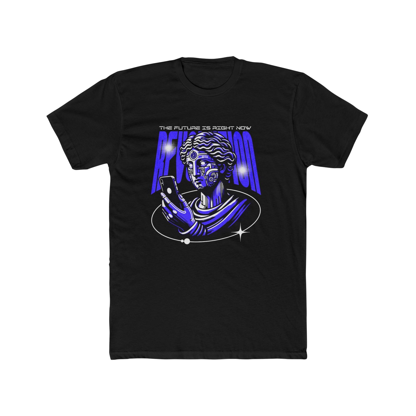 Revolution Cotton Black Crew T-Shirt