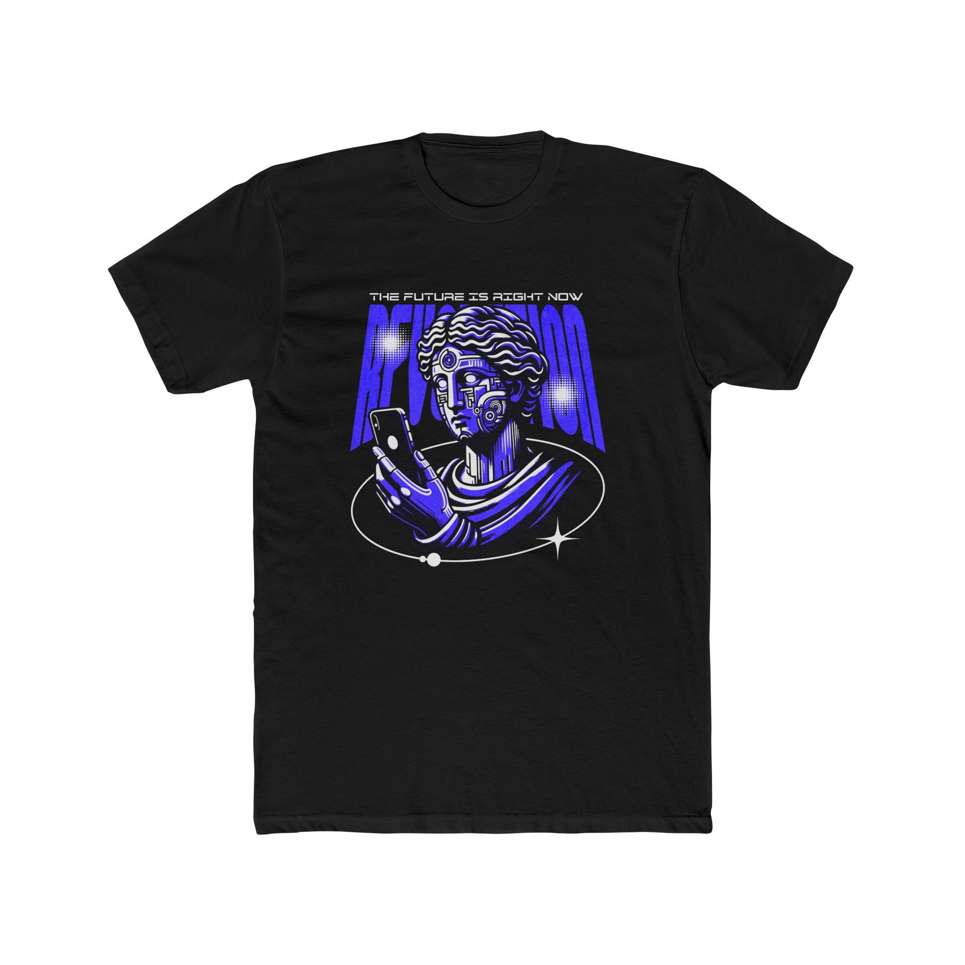 Revolution Cotton Black Crew T-Shirt