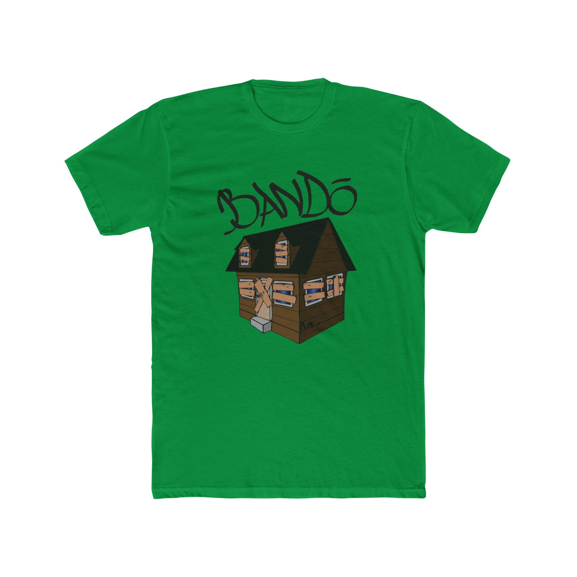 Bando Cotton Green Crew T-Shirt