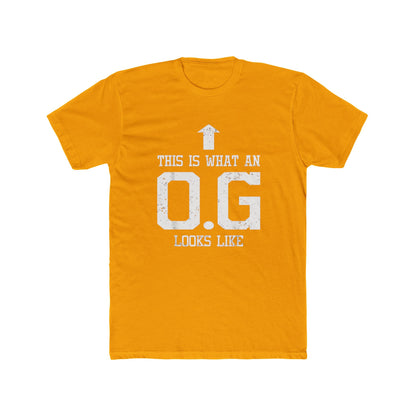 O.G Cotton Yellow Crew T-Shirt