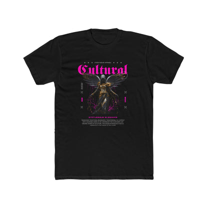 Cultural Cotton Black Crew T-Shirt