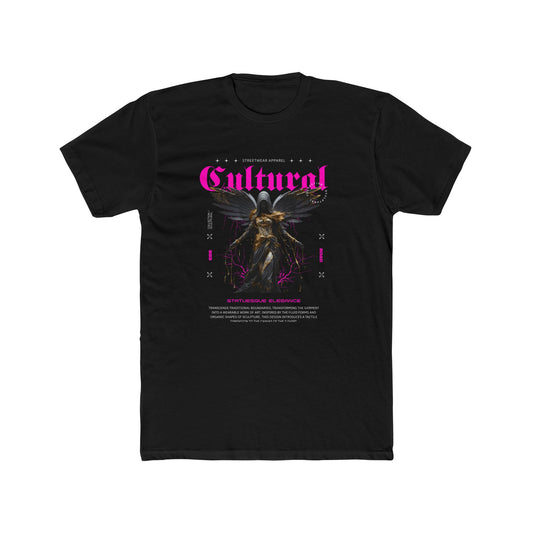 Cultural Cotton Black Crew T-Shirt