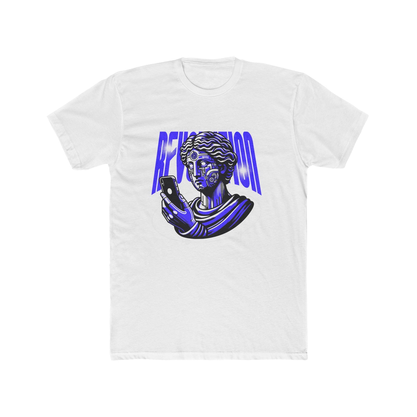 Revolution Cotton White Crew T-Shirt