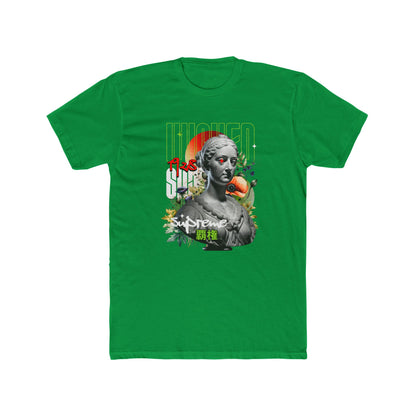 Wicked Cotton Green Crew T-Shirt
