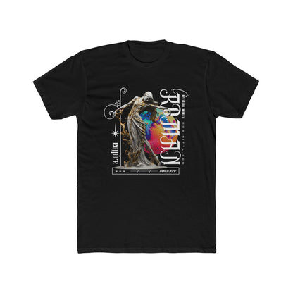 Roman Empire Cotton Black Crew T-Shirt