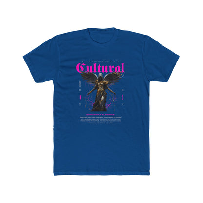Cultural Cotton Blue Crew T-Shirt