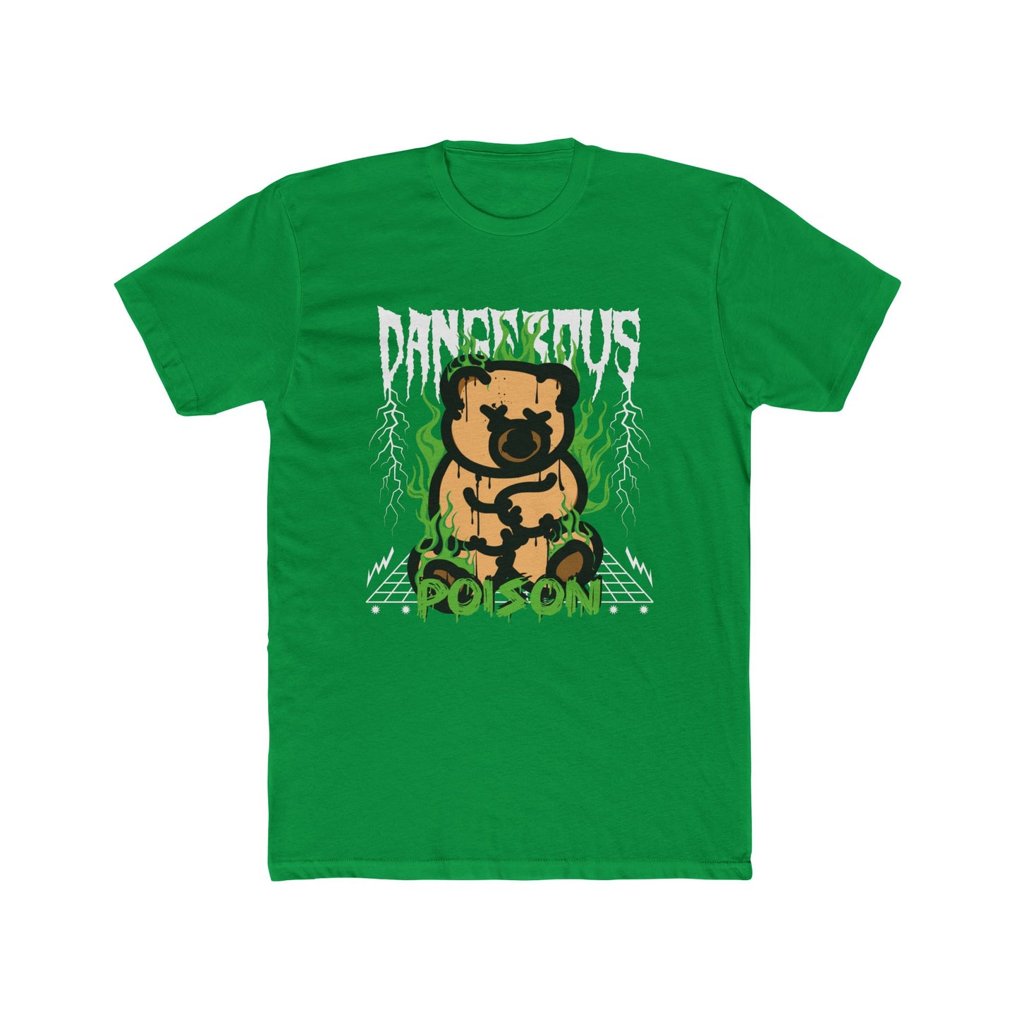 Dangerous Cotton Green Crew T-Shirt