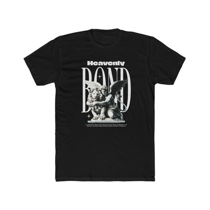 Heavenly Bond Cotton Black Crew T-Shirt