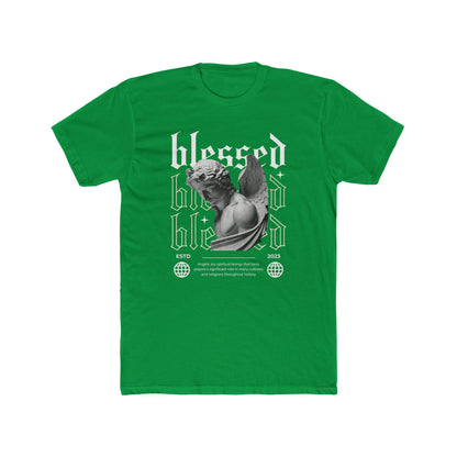 Blessed Cotton Green Crew T-Shirt