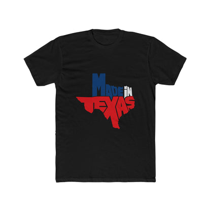 Texas Cotton Black Crew T-Shirt