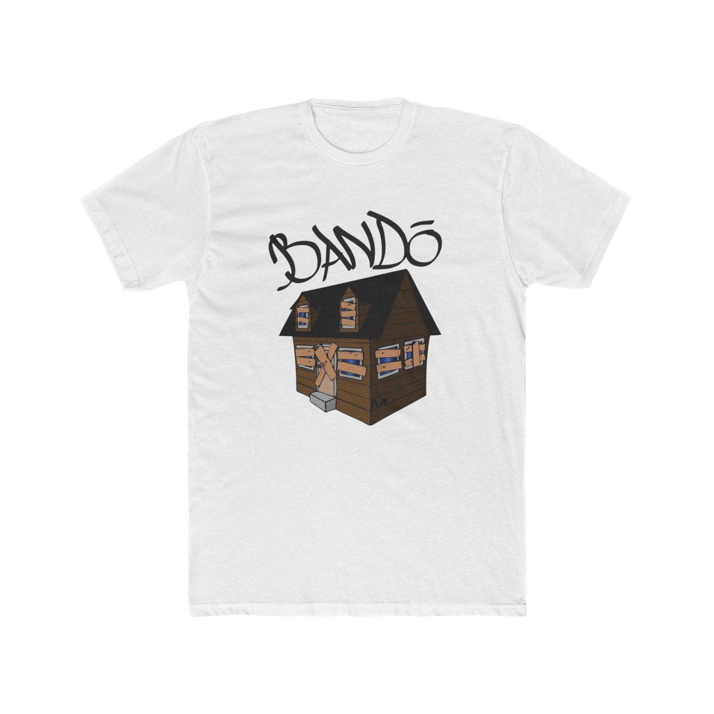 Bando Cotton White Crew T-Shirt